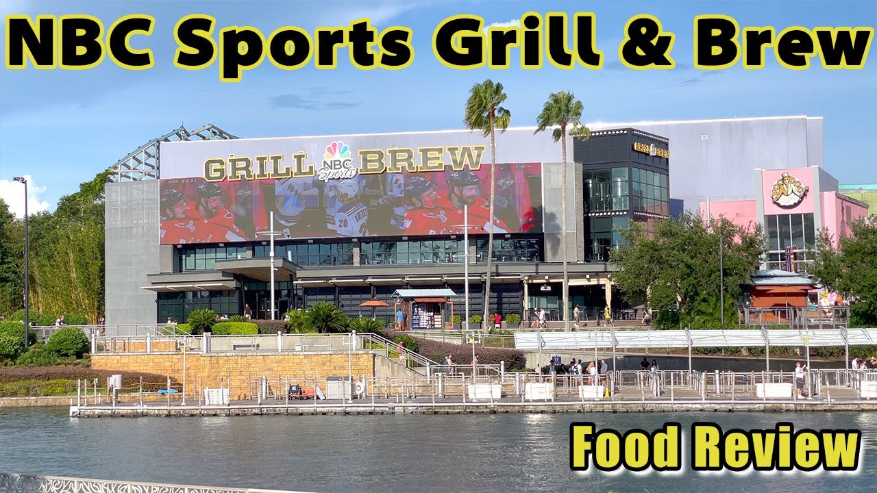 NBC Sports Grill & Brew Review - Universal City Walk