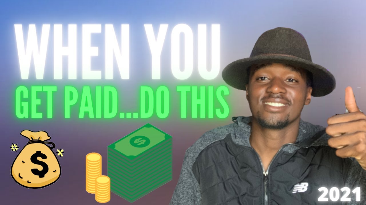 3 Places Your Money Needs To Go When You Get Paid - YouTube