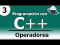 3. Programación en C++, Operadores | Estudiante Ingeniero| Anthony Sandoval