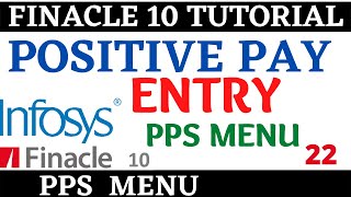Finacle 10 Tutorial || PPS || Positive Pay system || Learn and gain