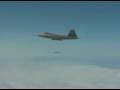 F-22 launches AIM-120 AMRAAM