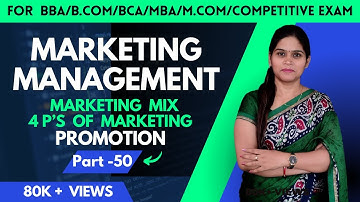 Promotion | Promotion Mix |  Marketing Management | Marketing Mix |  Marketing | BBA | B.Com |MBA