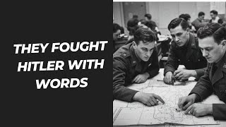 US Army Secret Unit Decoding the Genius of the Ritchie Boys