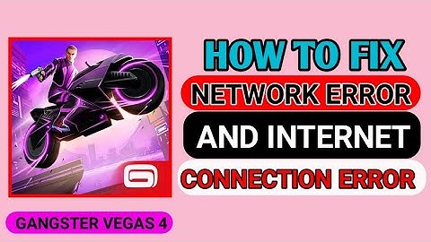 Fix Gangster Vegas network error & internet connection error  | network & internet connection fixed
