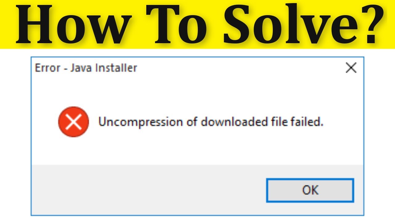 java did not install error code 1618