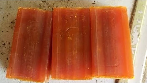 HOW TO MAKE BROWN LAUNDRY SOAP.