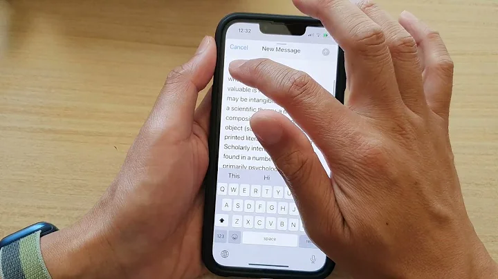 iPhone 13/13 Pro: How to Change The Text Color In an Email