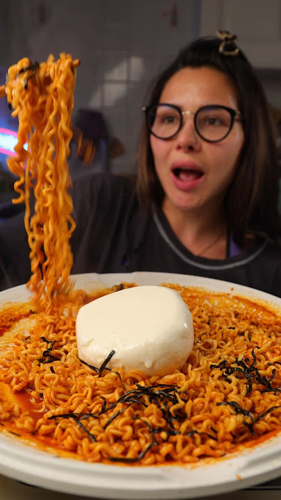 Mozz Cheese Ball & Spicy Noods