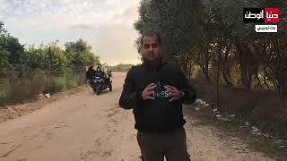 مراسل دنيا الوطن مع نشطاء البالونات الحارقة من قطاع غزة
