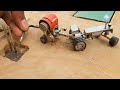 Diy tractor construction machine science project  part 4