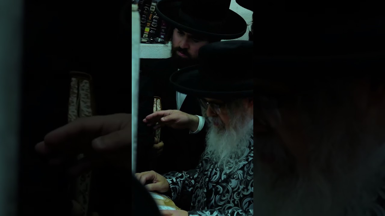 Satmar Rebbe Rav Zalmen Leib Teitelbaum in Sighet (Sighetu Marmației)