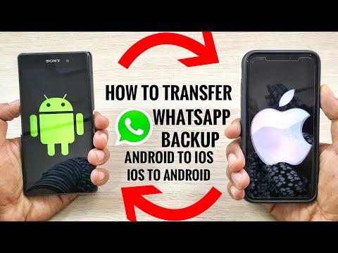 How to Restore WhatsApp Backup from Google Drive to iPhone/iCloud. 