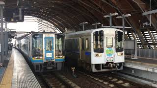 高知駅　普通土佐山田行き発車