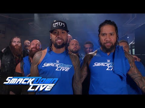The Usos rally Team SmackDown ahead of Survivor Series: SmackDown LIVE, Nov. 13, 2018