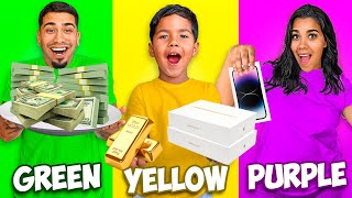 BUYING Everything in ONE COLOR for 24 Hours!