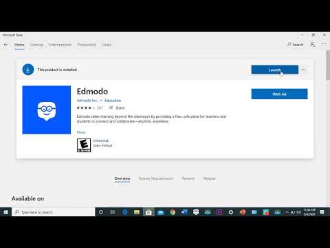 Download Edmodo software on windows PC, via your Microsoft account. easy and fast