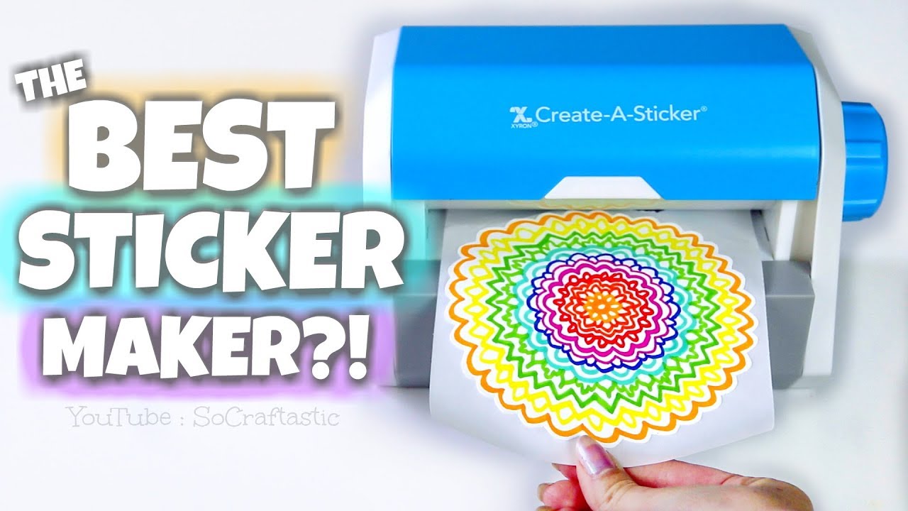 Xyron Create-a-Sticker Maker with Permanent Adhesive Cartridge