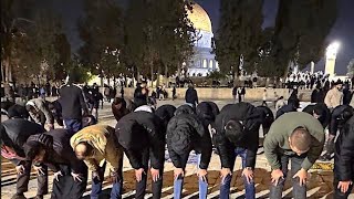 Masjid Al AQSA Friday - Fajar Adhan ||مباشر آذان الفجر من المسجد الاقصی المبارک