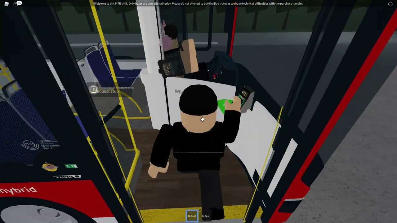 MTR nordic Roblox l Linje 540 mot Hallonbergen