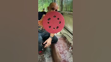 RUST removal School Bus Tiny Home Conversion #shorts #buslife #vanlife #busconversion #skoolie #diy