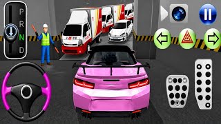 New pink Car 3D Driving Class parking garage auto repair  long drive Android gameplay 
