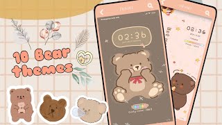 🐻10 tema beruang Xiaomi{MIUI 12}|| 10 bear themes for Xiaomi🐻 screenshot 2