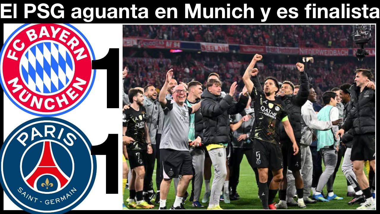 El PSG elimina al Bayern Munich, 1-1 muy polemico y se medira en la ...