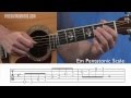 How to play guitar scales