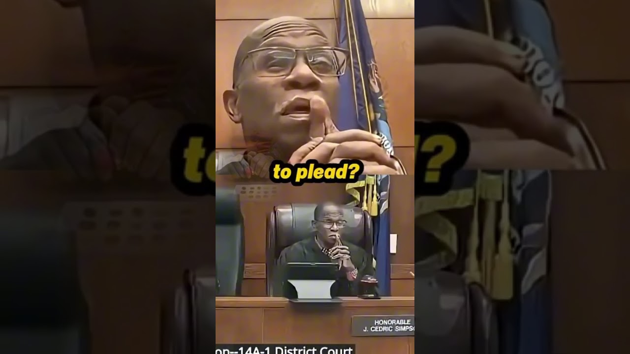 Defendant Feels Threatened by Judge