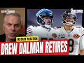 Reaction to Chicago Bears Center Drew Dalman retiring, Caleb Williams impact | Colin Cowherd NFL