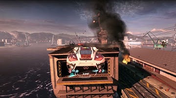 [Xbox 360] Split/Second - Race: Ferry Wharf (Hard) - Ryback Javelin (Class A)