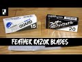 Feather Professional and Proguard Razors Blades