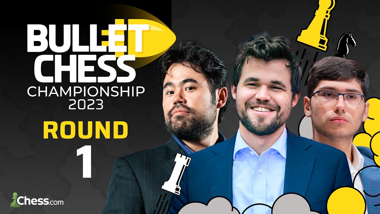 2023 Bullet Chess Championship, Day 1 Results: Magnus and Hikaru demolish  their opponents; Jose Martinez takes down Anish : r/chess