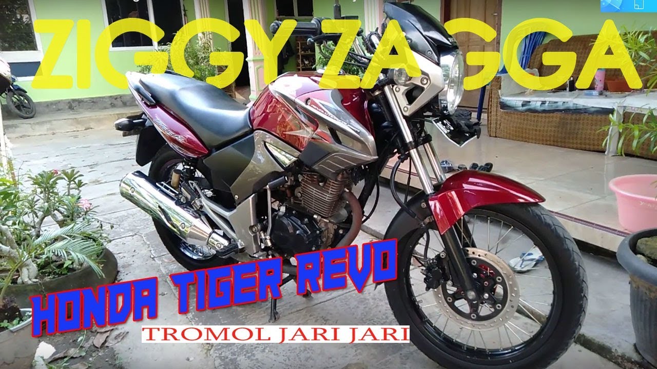 Modifikasi Honda Tiger Revo Terbaru Tromol Bubut Jari Jari Youtube