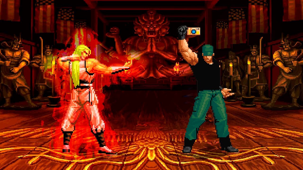 [KOF Mugen] Andy Bogard Team vs Clark Still Team