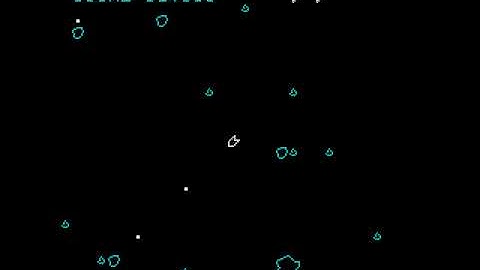 Meteor Storm ZX Spectrum © 1982 Quicksilva