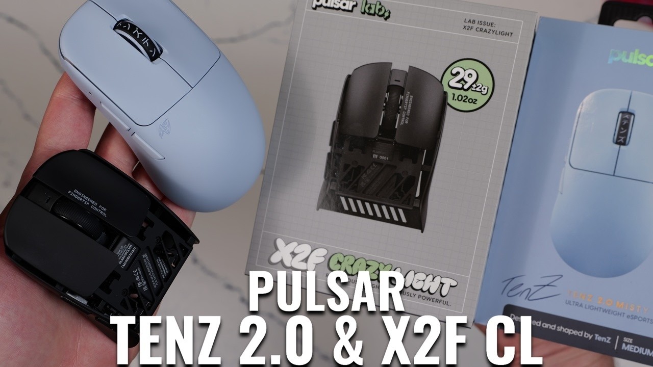 Thoughts on Pulsar's Refreshed Tenz 2.0 & X2F Crazylight - YouTube