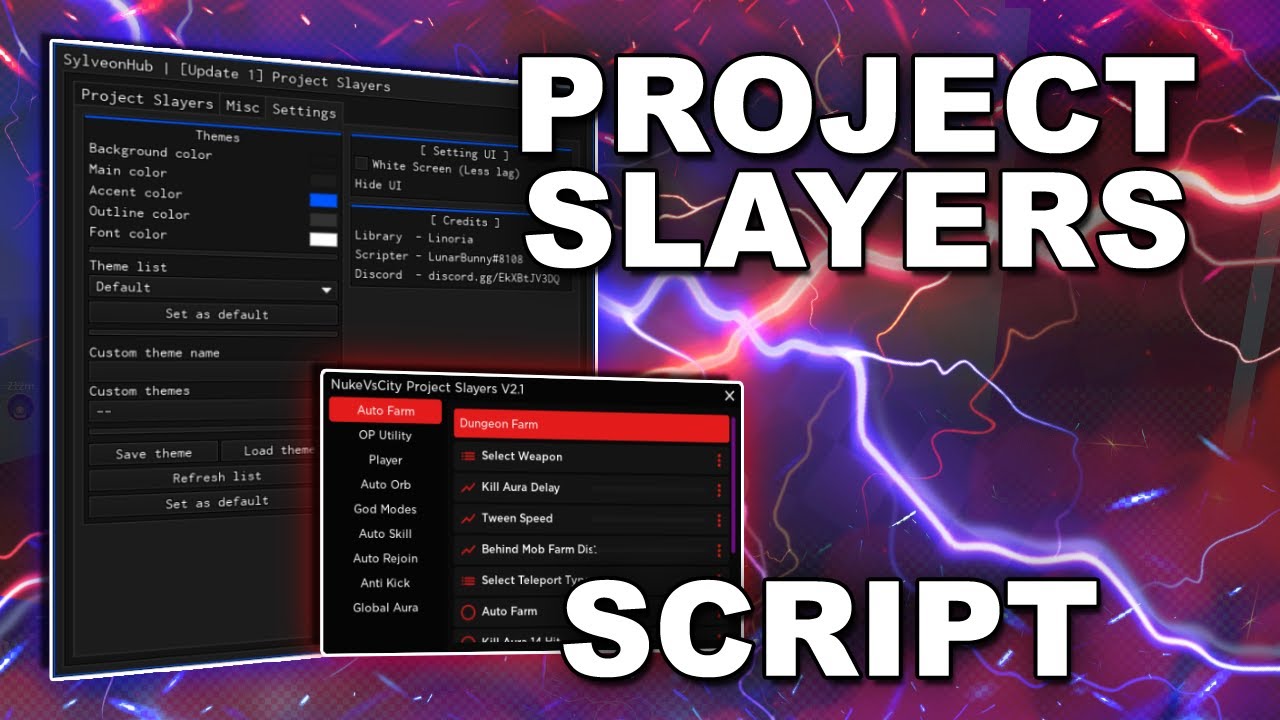 UPDATE 1.5] ROBLOX Project Slayers Script