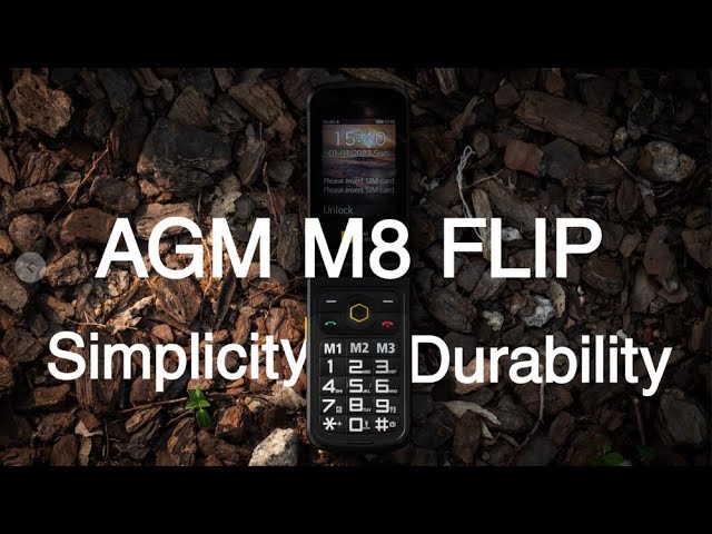 AGM M8 FLIP - Simplicity Meets Durability 