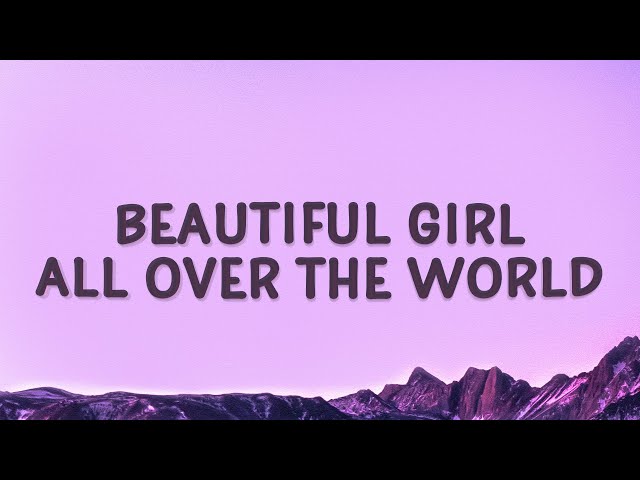 B.o.B, Bruno Mars - Beautiful girl all over the world (Nothing On You) (Lyrics) class=