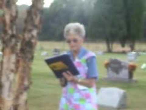 2007 Cordova Cemetery Walk - Harriet Kline