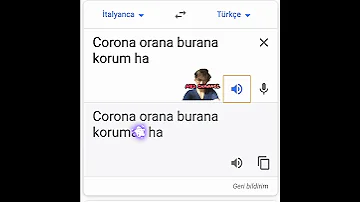 Corona Orana Burana Korum Ha Coronavirus Koronatürkiye Kolonya China Italy Googletranslate 