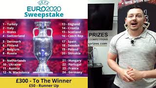 Euro 2020 Sweepstake Competition