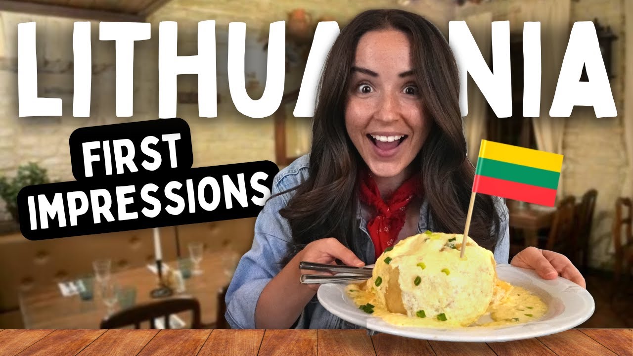 LITHUANIA SURPRISED US! (Best of Vilnius & Lithuanian Food) 🇱🇹 YouTube