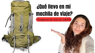 ¿Qué llevo en mi Mochila para Viajar en Avión Low Cost? ✈ | NO TE DIRÁN NADA