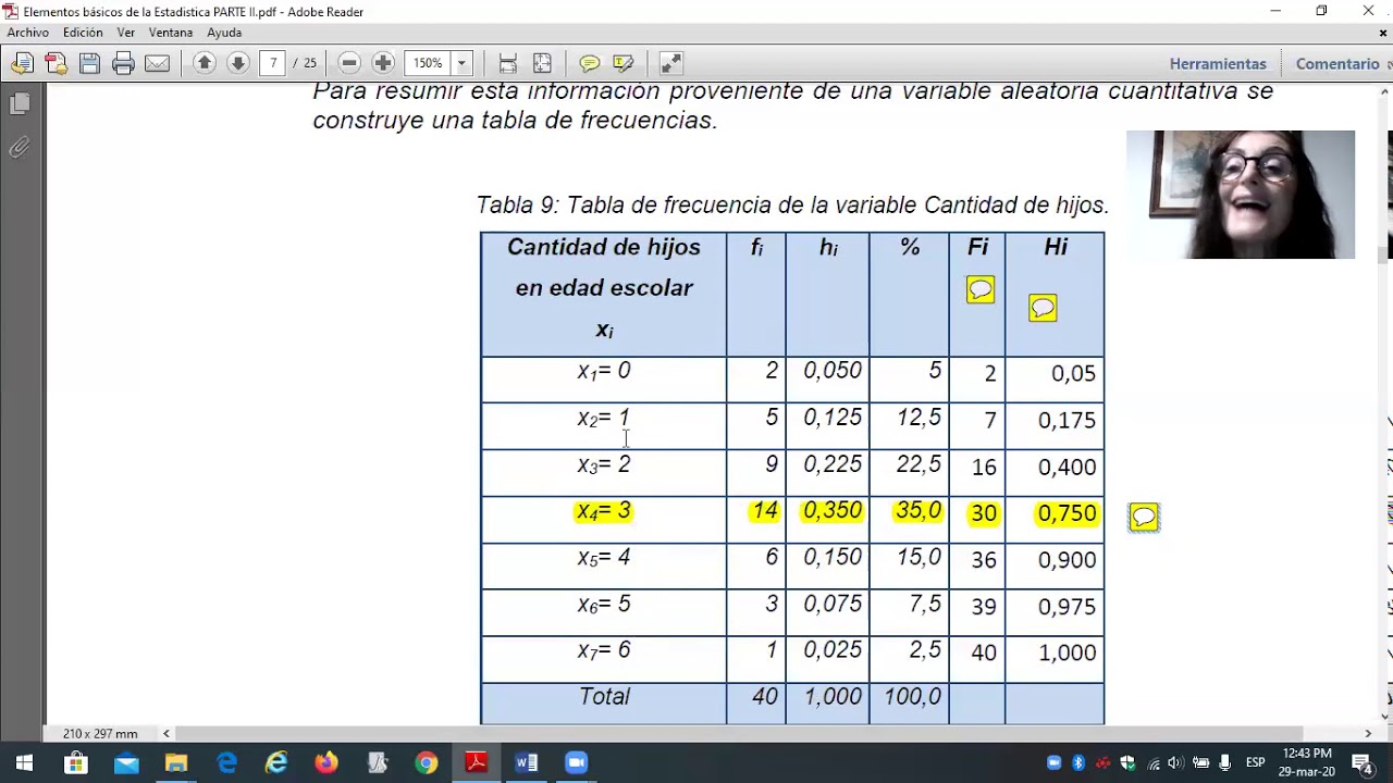 4 Frecuencias Variable Cuantitativa Discreta Y Continua Youtube