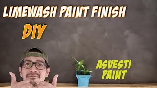 Asvesti Limewash Paint Para sa Accent Wall