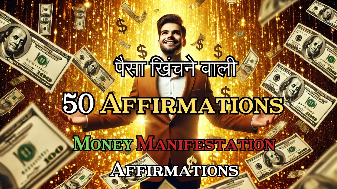 पैसा खिंचने वाली 50 Affirmations | सुनो और अमीर बनो | Money Manifestation in Hindi
