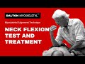 Neck Flexion Test and Treat - Erik Dalton