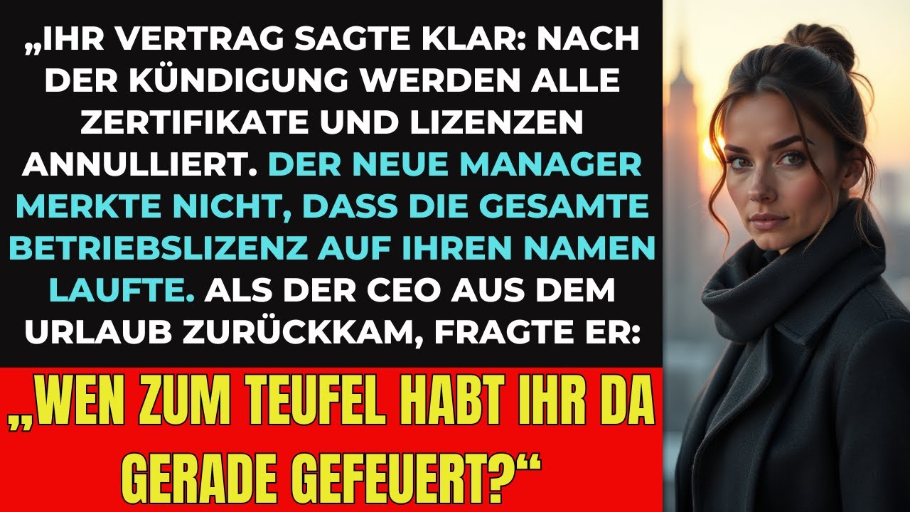 🔥 „Wer zum Teufel habt ihr da gefeuert?“ – Der CEO kehrt zurück und flippt aus!